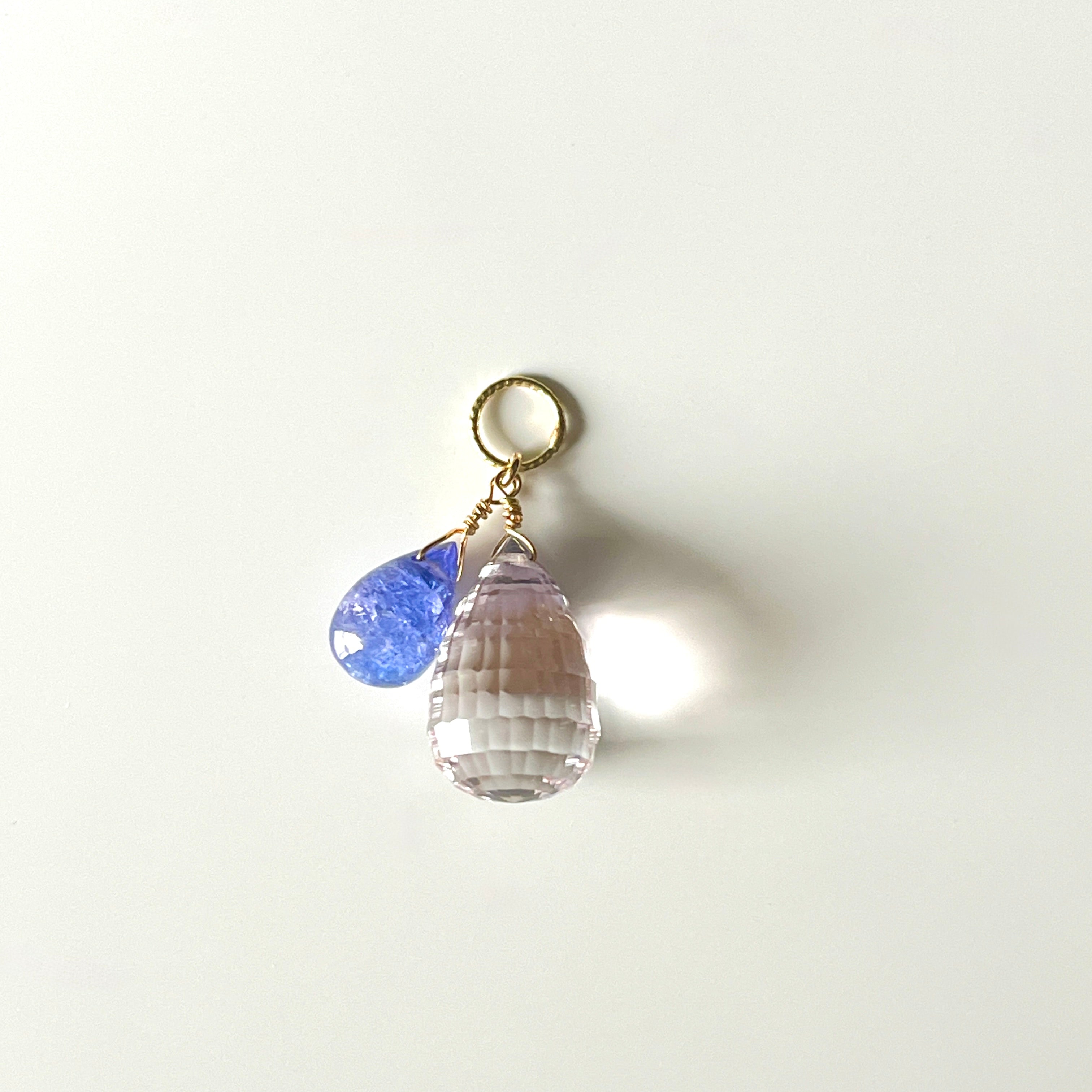 ♢miyumiyuページです♢K18 タンザナイト ネックレスチャ―ム ♢miyumiyu様専用ページです♢K18 タンザナイト ネックレスチャ―ム