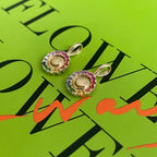 K18＆K10 Happy Rainbow Pendant　虹色のニッコリペンダントトップ