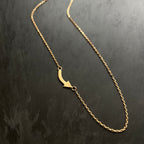 １８金製 矢印モチーフチェーン40cm