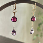 １８金製ツイストクロッシングピアス